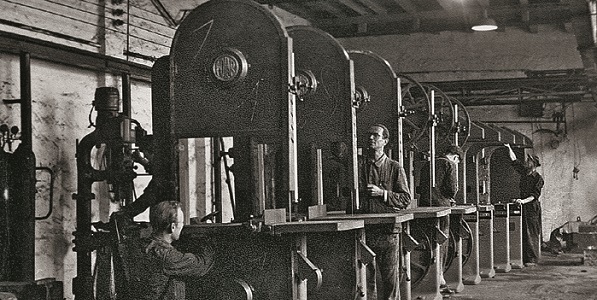 alte Montage Adolf Mohr Maschinenfabrik